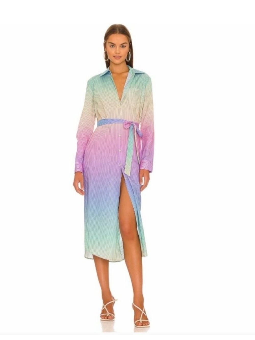 Girlfriend Cover Up Dress in Ombre Sky
LE SUPERBE